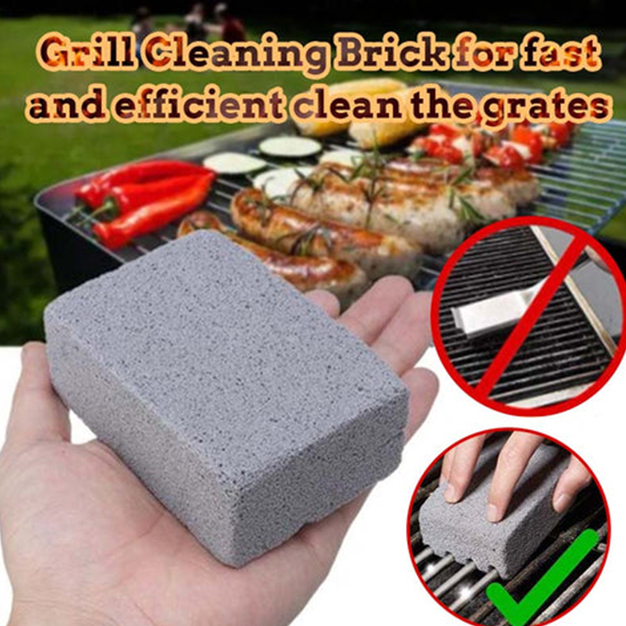 Perfectly clean grates without the hassle of scrubbing with sharp brushes