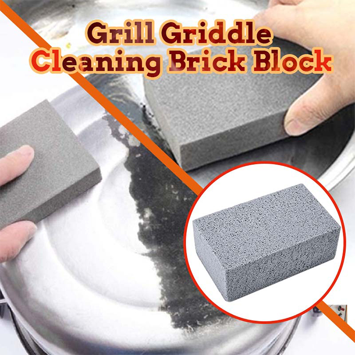 Leaves no marks or scratches on ceramic or iron grates
