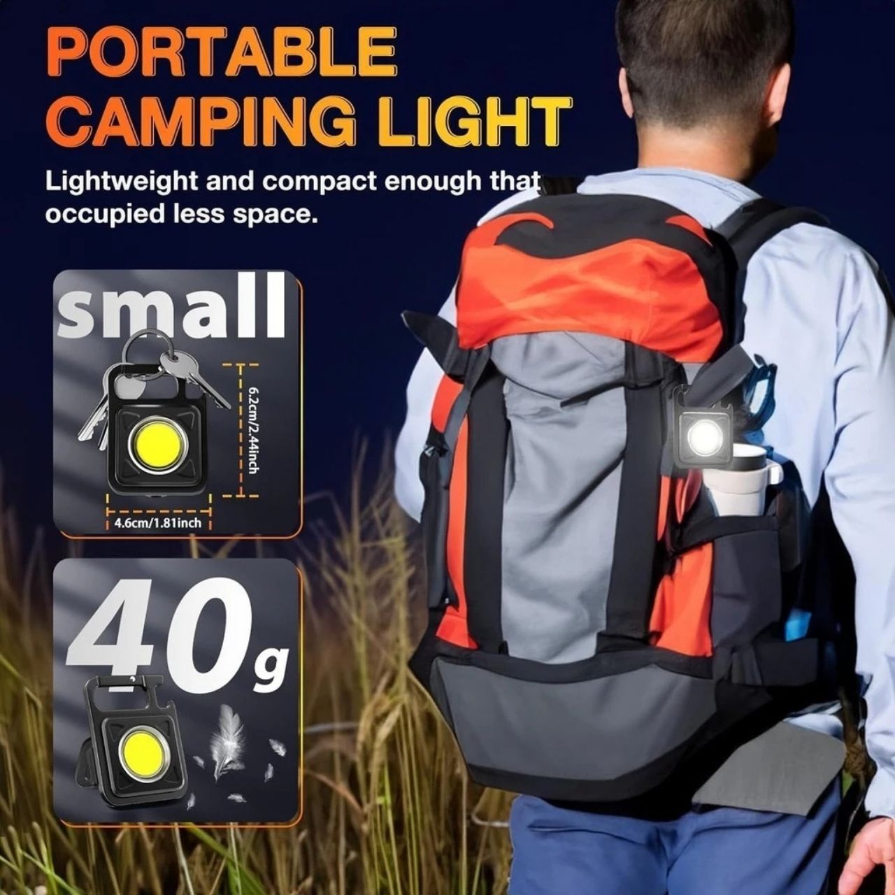 The perfect choice for camping and outdoor activities