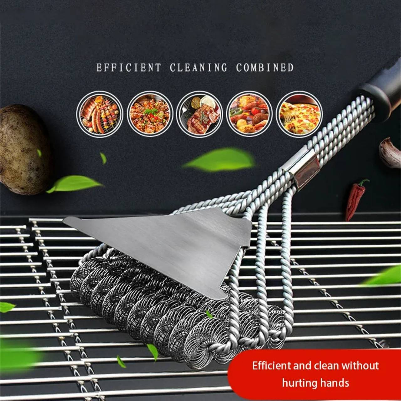 BrushGrillBBQ, Grill Cleaning Brush - Image 4
