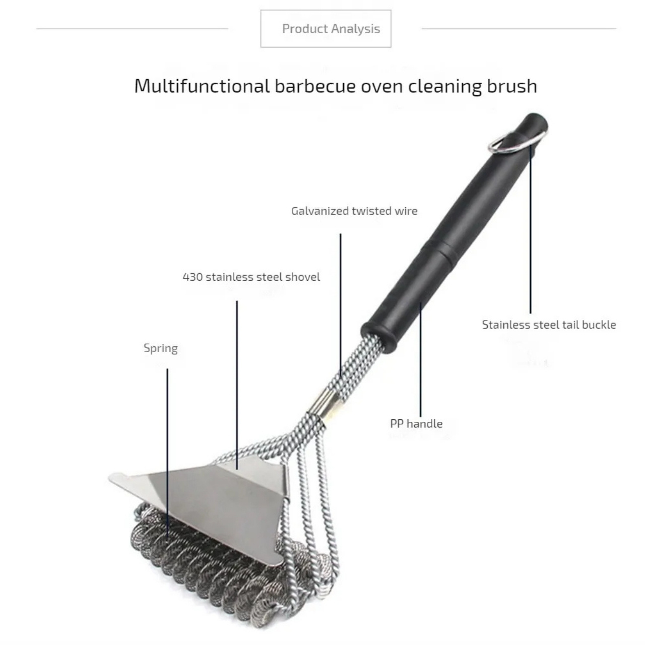 BrushGrillBBQ, Grill Cleaning Brush - Image 6