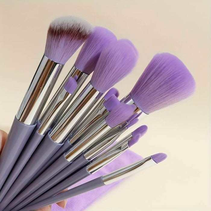 BrushSet, 13-piece make-up brush set with carrying case - Image 6