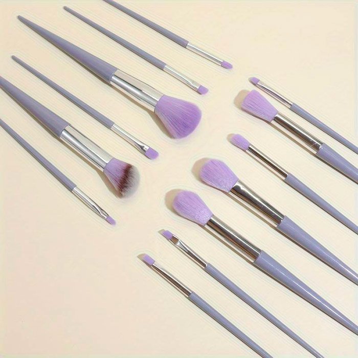 BrushSet, 13-piece make-up brush set with carrying case - Image 7