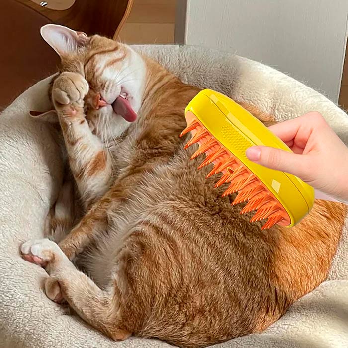 Brushy, electric pet brush with spray - Image 3