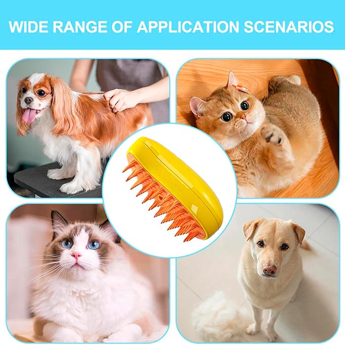 Brushy, electric pet brush with spray - Image 7