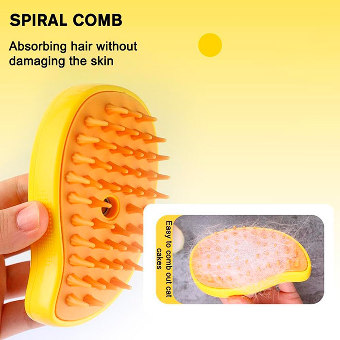 Brushy, electric pet brush with spray - Image 9