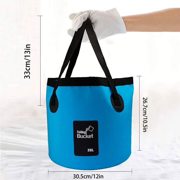 Bucket, collapsible waterproof bucket bag (20 litres) - Image 2