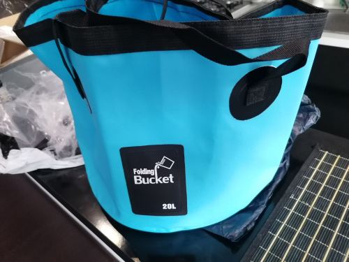 Bucket, collapsible waterproof bucket bag (20 litres) - Image 9