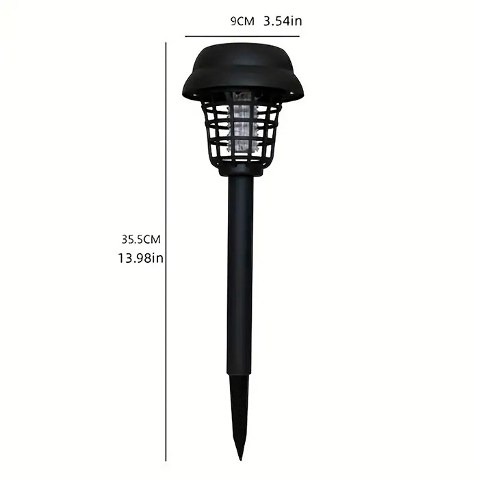 BugHunt, solar lamp that repels mosquitoes (2 pieces) - Image 2