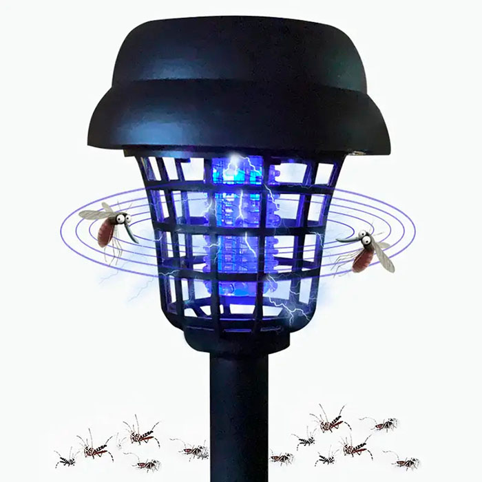 BugHunt, solar lamp that repels mosquitoes (2 pieces) - Image 3