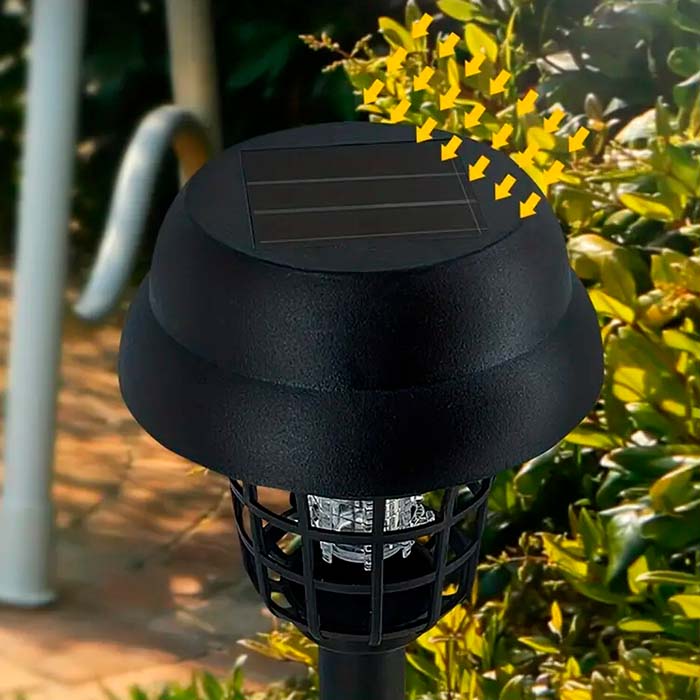 BugHunt, solar lamp that repels mosquitoes (2 pieces) - Image 7
