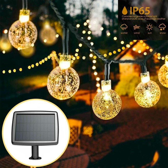 BulbLights, 50 indoor and outdoor retro LED lights recharged with solar energy - Image 5