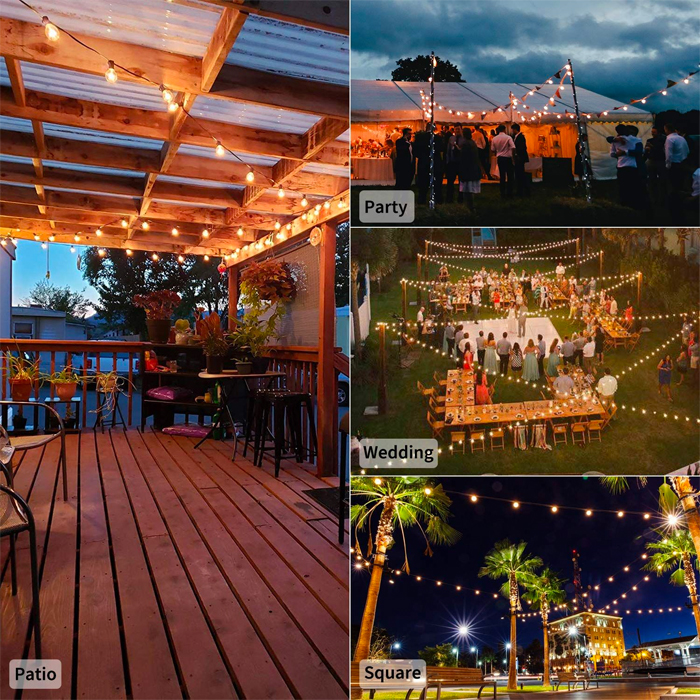 BulbLights, 50 indoor and outdoor retro LED lights recharged with solar energy - Image 9