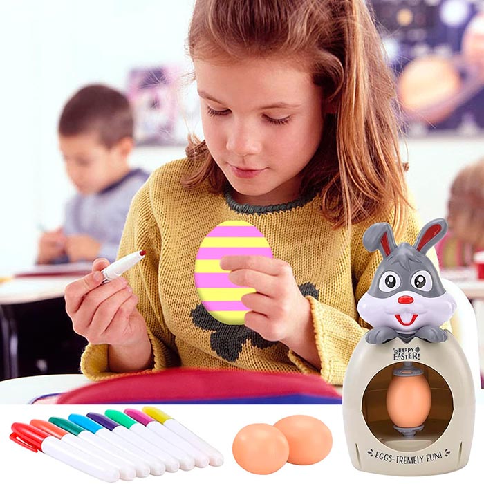BunnyColor, plastic easter egg creation and colouring set - Image 4