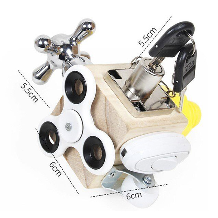 BusyCube, a 7-in-1 didactic toy that stimulates all areas of a child's development - Image 2