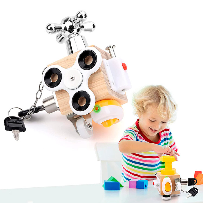 BusyCube, a 7-in-1 didactic toy that stimulates all areas of a child's development - Image 4