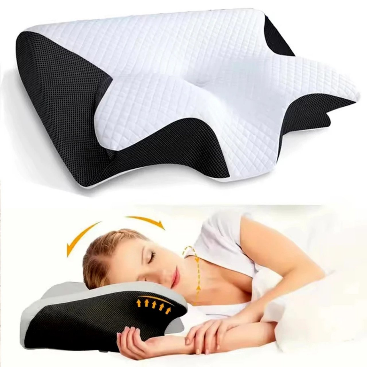 ButterflyPillow, ergonomic memory foam pillow - Image 2