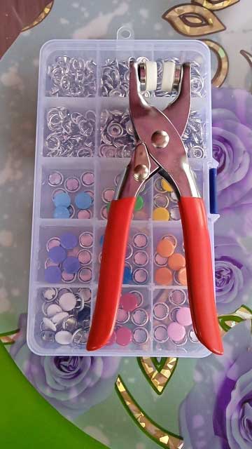 ButtonPliers, professional button fixing set - Image 4