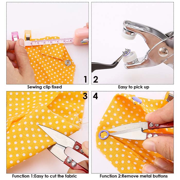 ButtonPliers, professional button fixing set - Image 6