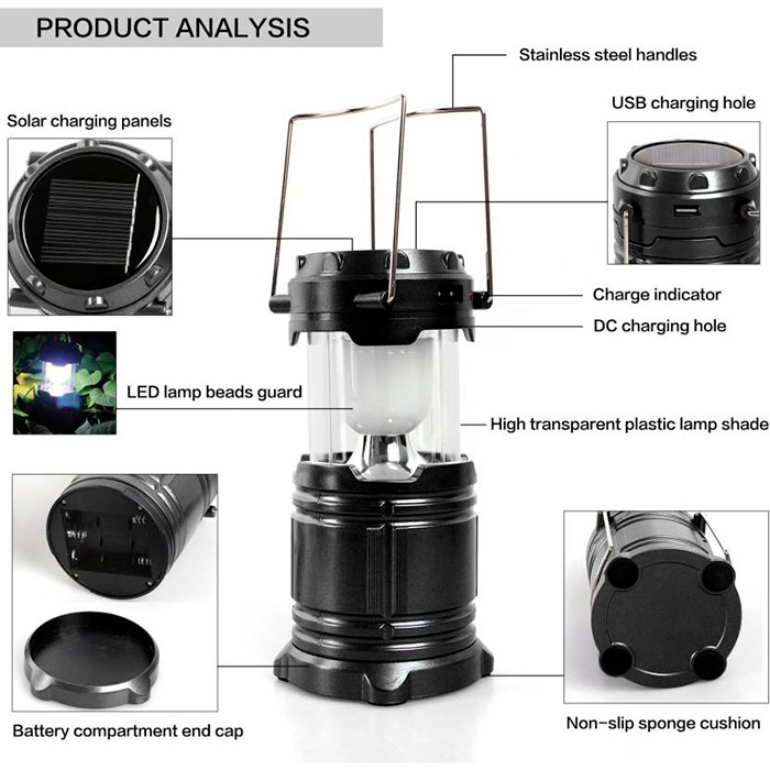 A torch is a must-have for camping, hiking and other outdoor activities!