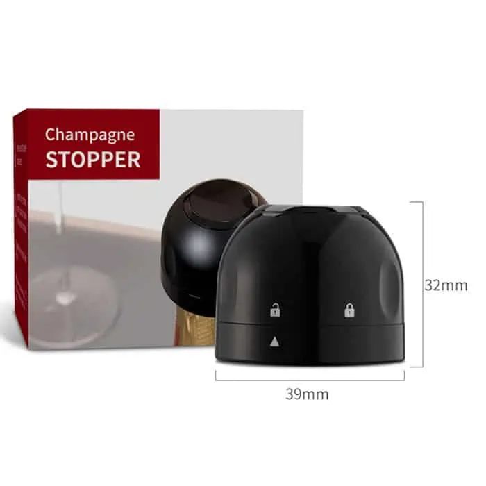 CapLock, vacuum stopper for bottle (1 for wine + 1 for sparkling wine) - Image 7
