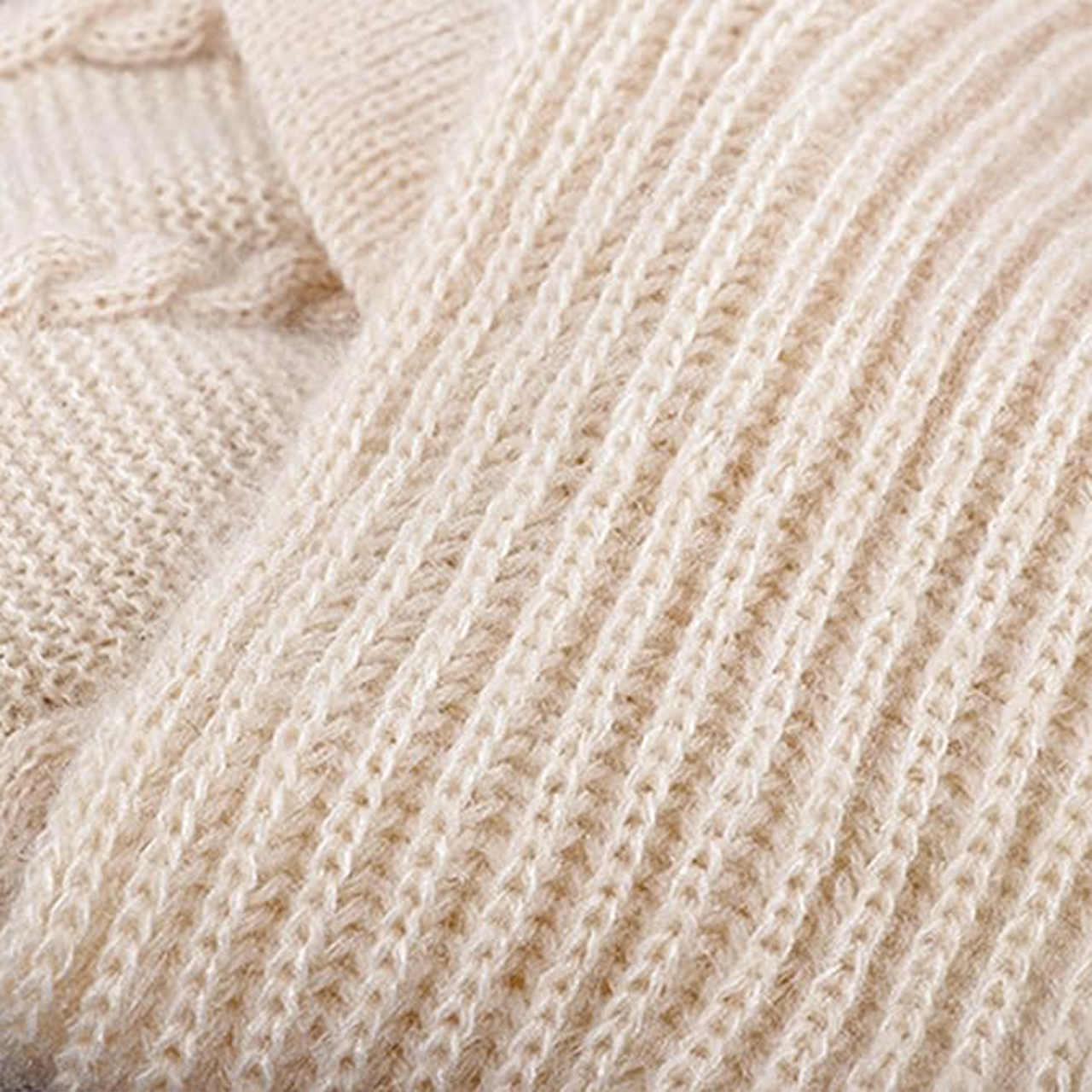 CapScarf, women's winter cap with sewn-on scarf - Image 6