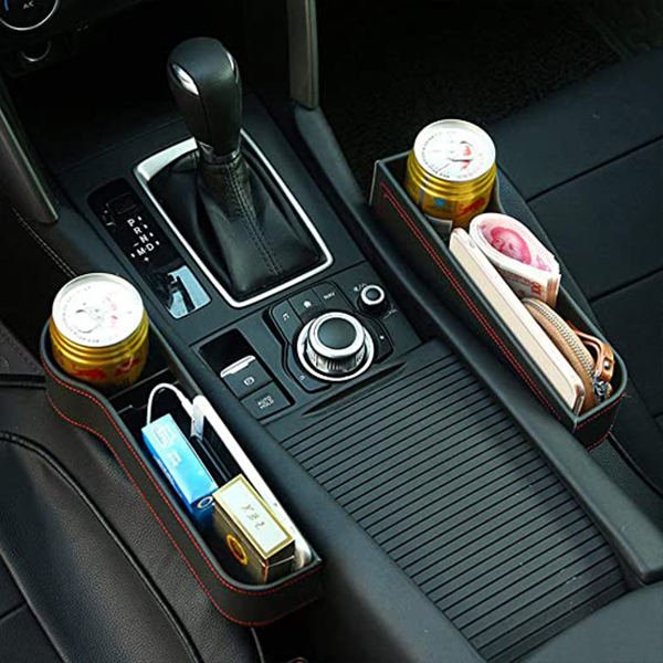 CarBox, 2-part set of in-car storage holders, mounted right next to your seat - Image 3