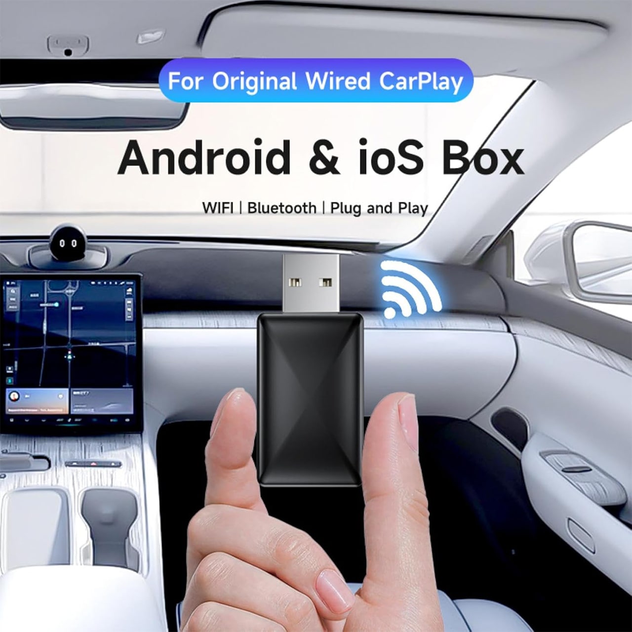 CarPlay, USB stick for wireless car connectivity with Apple CarPlay and Android Auto - Image 4