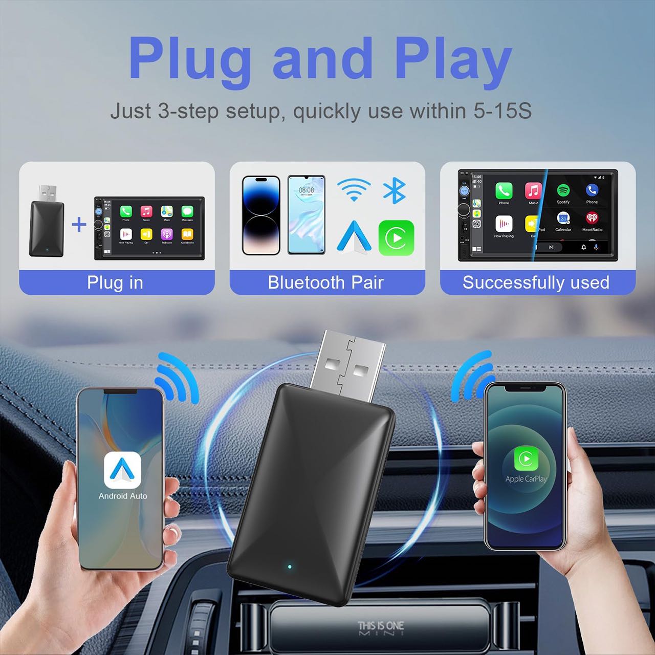 Use your phone's features without holding it in your hand!