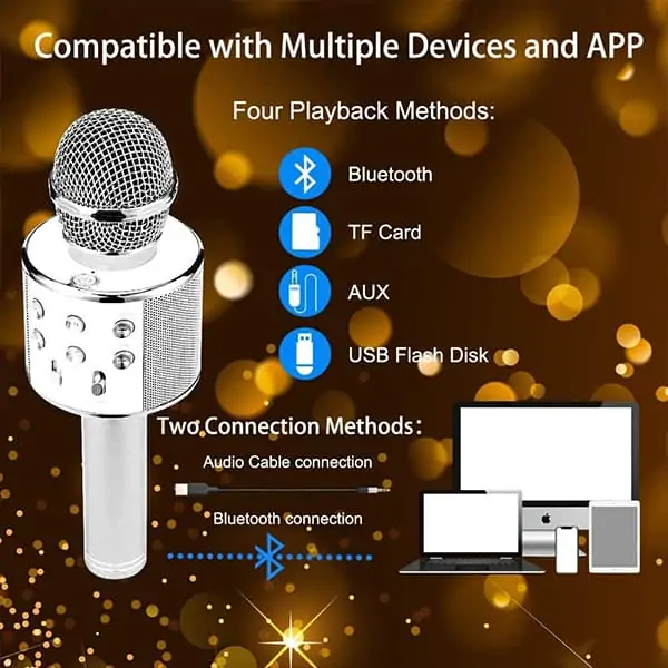 CaraokeStar, wireless microphone with speaker for karaoke - Image 5