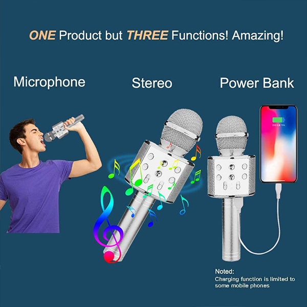 CaraokeStar, wireless microphone with speaker for karaoke - Image 7