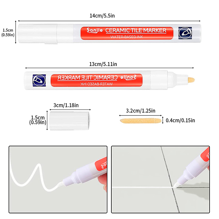 CeramicTilePen, grout colouring pen - Image 2