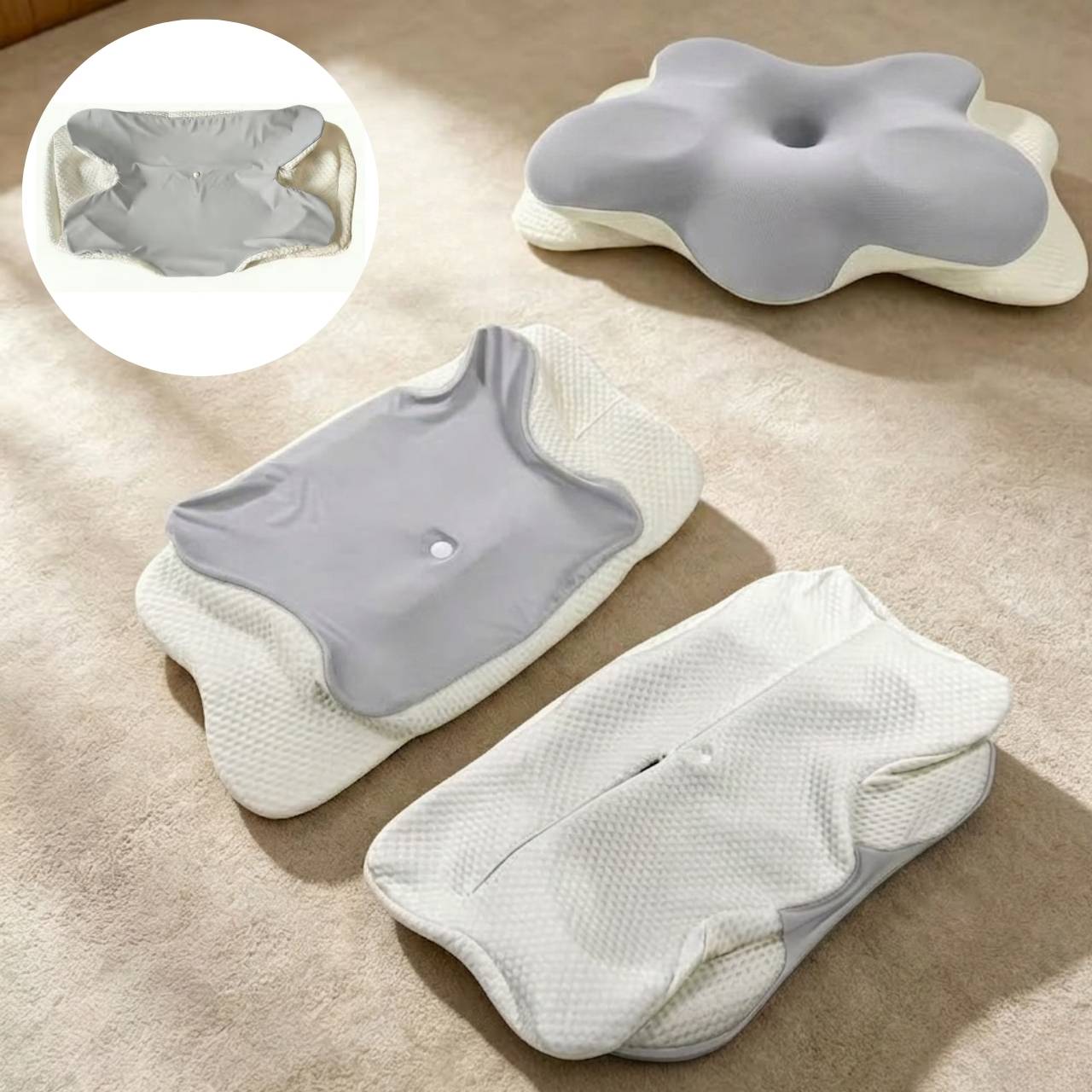 Airy and soft material