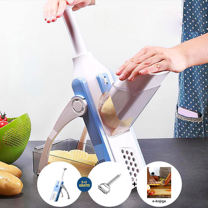 ChopBundle, fruit and vegetable chopper + slicer and peeler FREE + e-book with healthy recipes FREE - Image 2