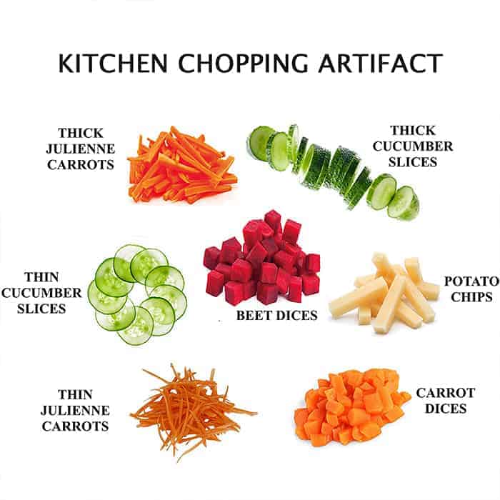 ChopBundle, fruit and vegetable chopper + slicer and peeler FREE + e-book with healthy recipes FREE - Image 3