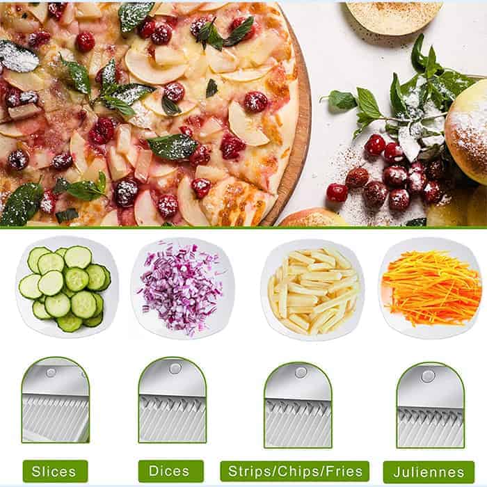 ChopBundle, fruit and vegetable chopper + slicer and peeler FREE + e-book with healthy recipes FREE - Image 10