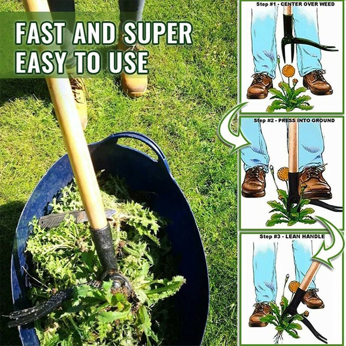 ClawWeeder, the tool for removing weeds with their roots - standing up! - Image 7