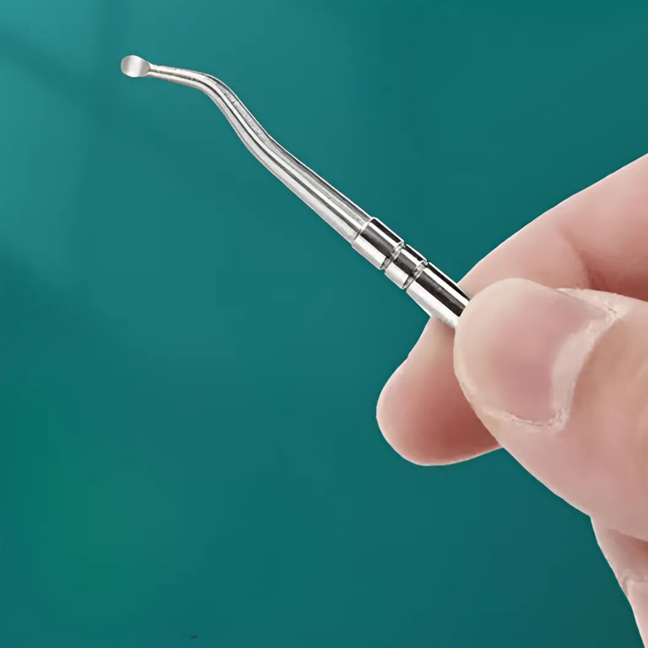 In addition to the pliers, you get a tool to clean off dirt and a file to shape your nails and make a nice curve.