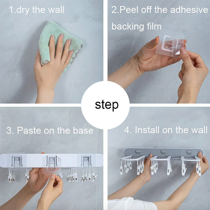 Clipsy, mini wall hanger for laundry - Image 8