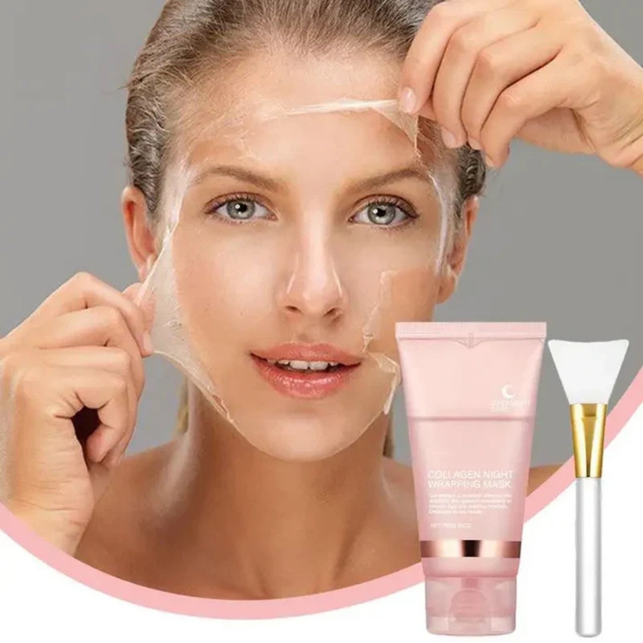 CollagenMask, collagen night face mask with peel-off effect - Image 9