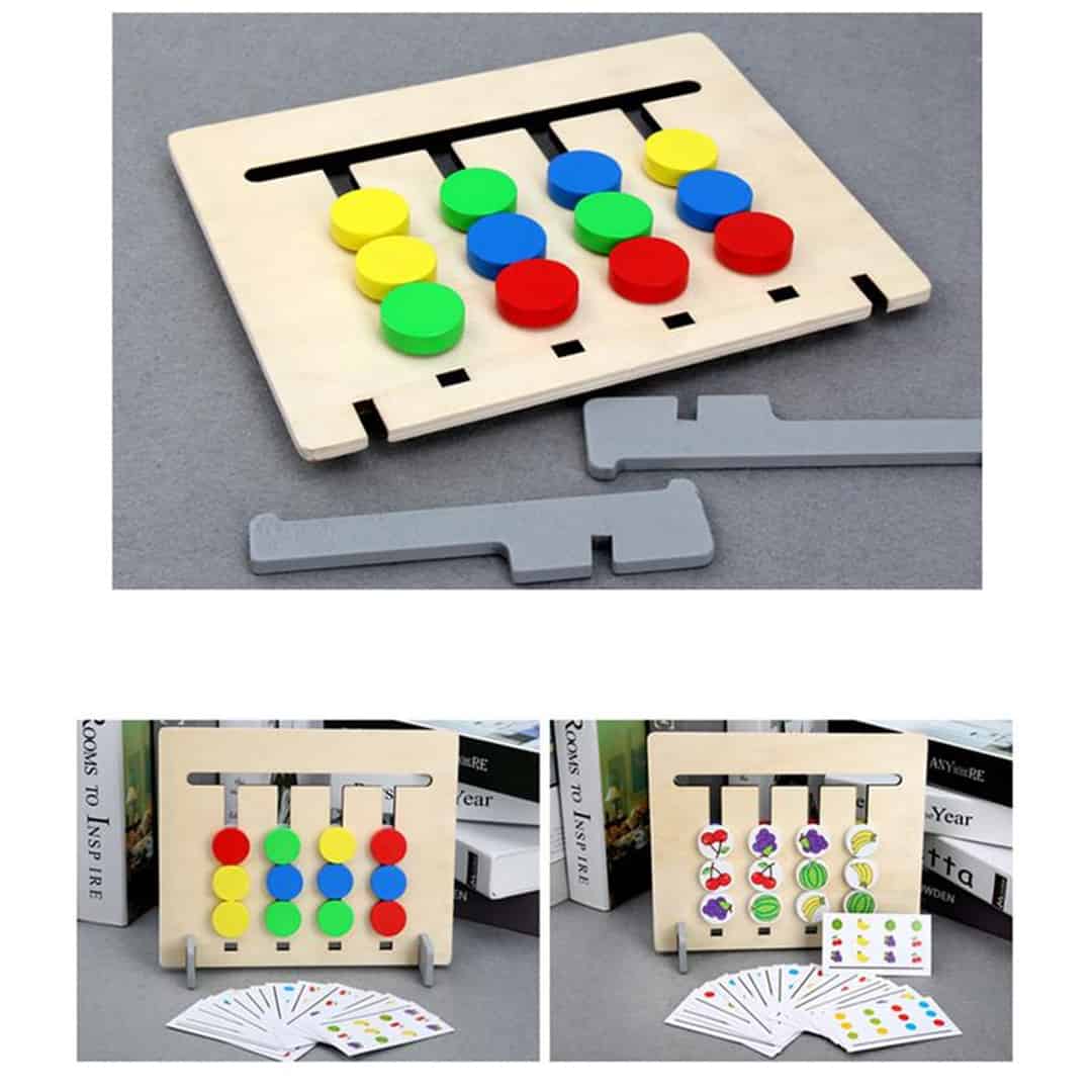 CombinationGame, wooden puzzle to develop logical thinking (36 tasks) - Image 4