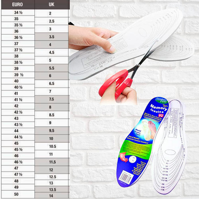 ComfortFoot, memory foam shoe insoles - Image 2