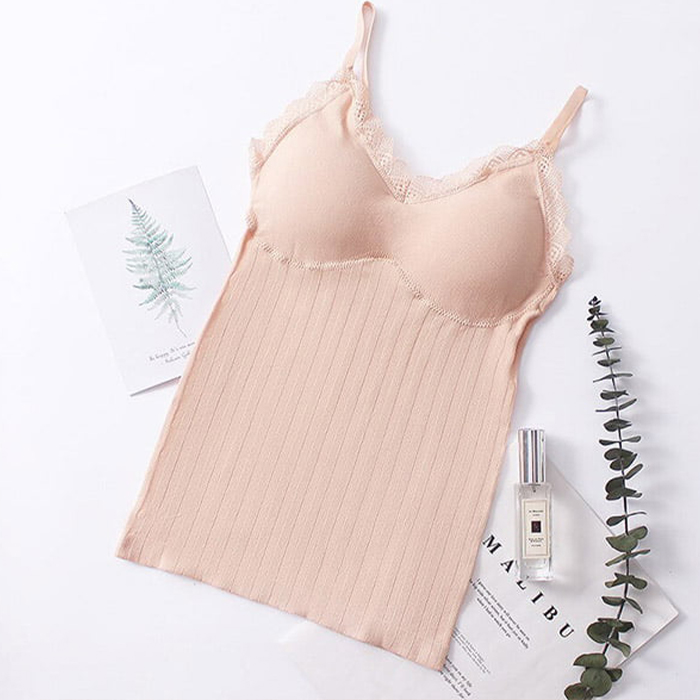 ComfortTop, 1+1 GRATIS T-shirt with padded support in black and beige - Image 4
