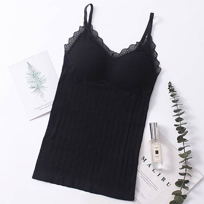ComfortTop, 1+1 GRATIS T-shirt with padded support in black and beige - Image 5