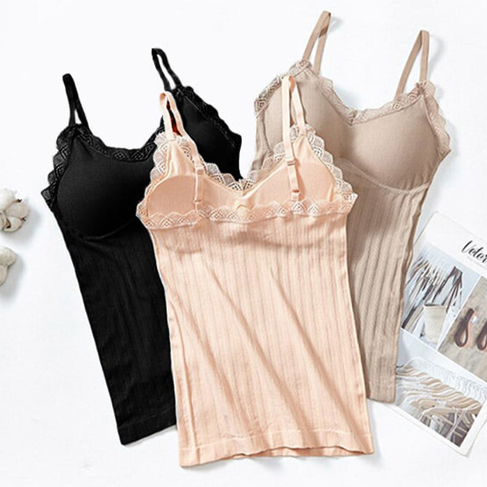 ComfortTop, 1+1 GRATIS T-shirt with padded support in black and beige - Image 10