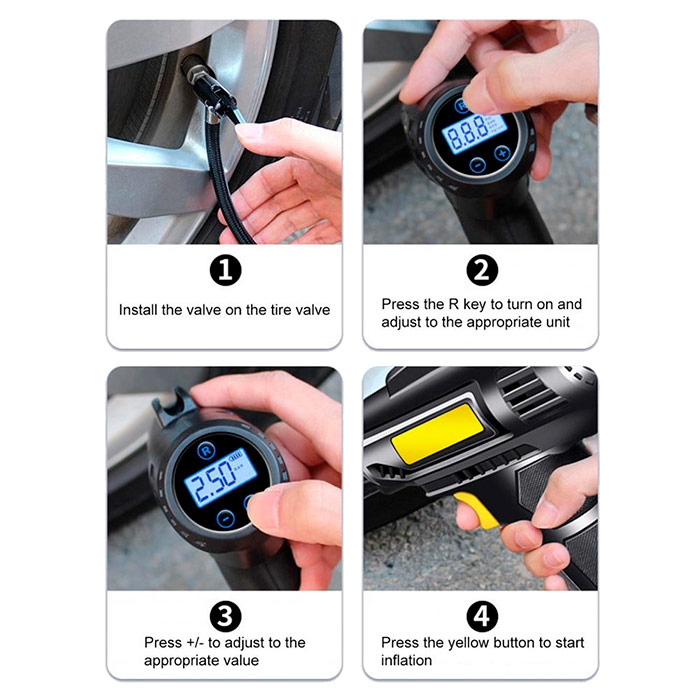 CompressPump, portable tyre compressor - Image 4