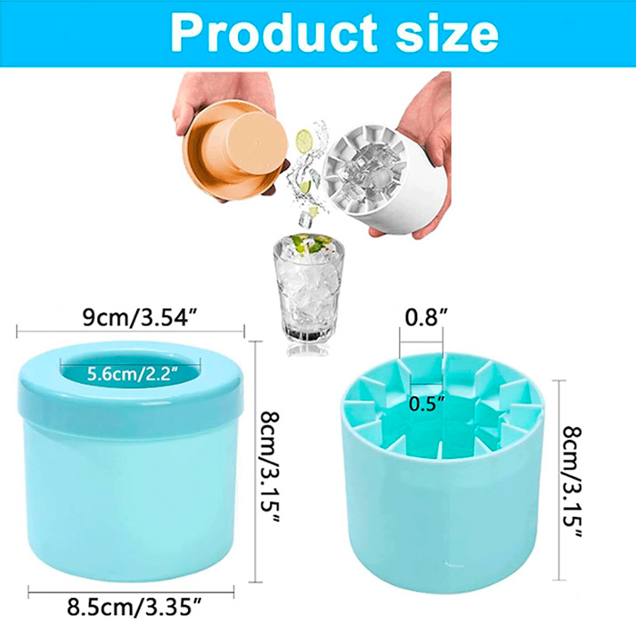 Cubes, silicone ice cube mould - Image 2