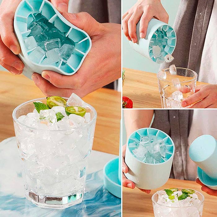 Cubes, silicone ice cube mould - Image 8