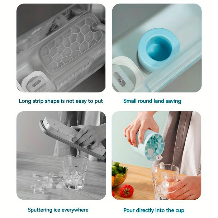 Cubes, silicone ice cube mould - Image 9