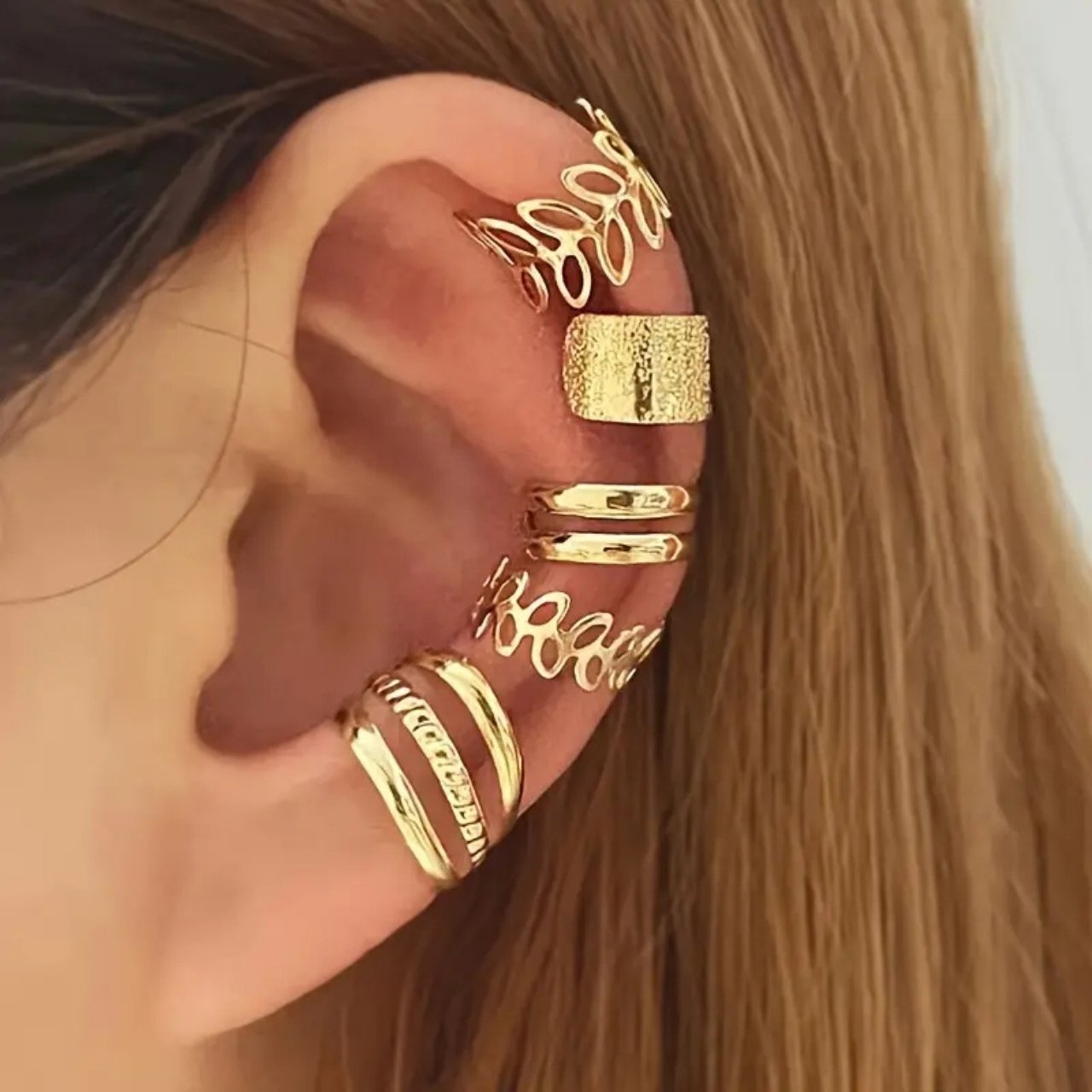 CuffEar, set of 5 non-piercing earrings - Image 3